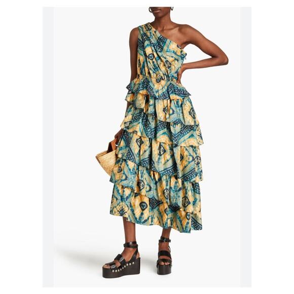 Ulla Johnson Auryn Silk Gown Dress Size 2 - Picture 14 of 16